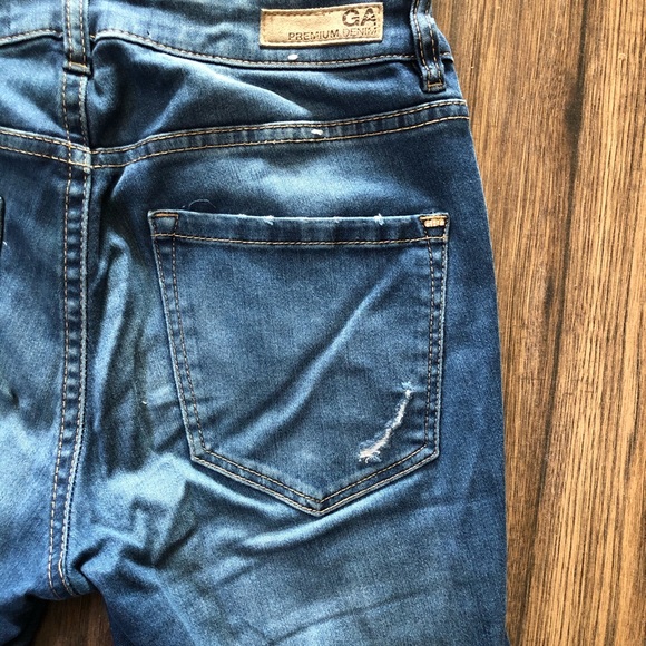 Garage High Waisted Ripped Jeans - Picture 9 of 10